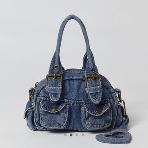 Urban Outfitters BDG mini Denim duffle crossbody Bag sold out